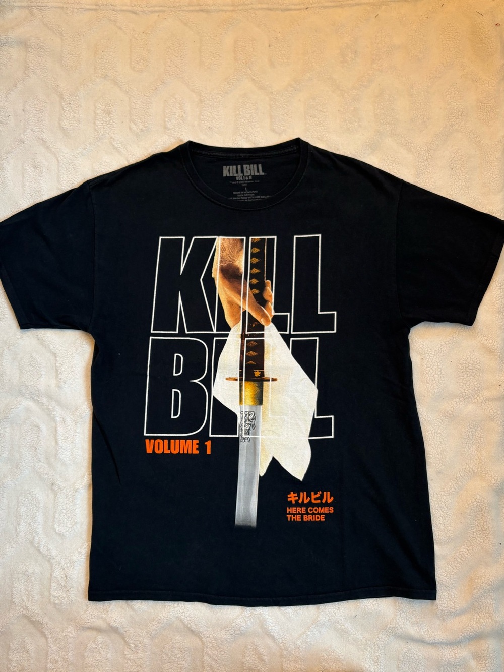 Kill Bill Graphic Short Sleeve Tee Black